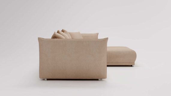 miniaturka Narożnik HIACYNT Funkcjonalny Beżowy z Funkcją Spania