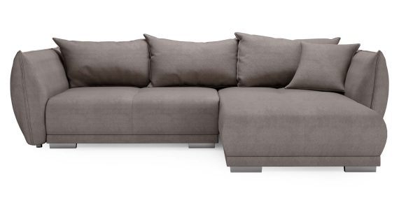 miniaturka Narożnik HIACYNT Funkcjonalny Beżowy z Funkcją Spania