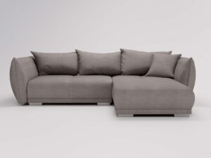 miniaturka Narożnik HIACYNT Funkcjonalny Beżowy z Funkcją Spania