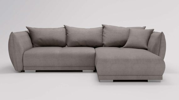 miniaturka Narożnik HIACYNT Funkcjonalny Beżowy z Funkcją Spania