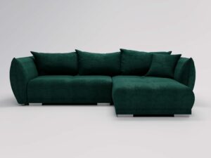 miniaturka Narożnik HIACYNT Funkcjonalny Beżowy z Funkcją Spania