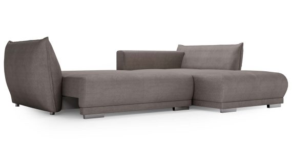 miniaturka Narożnik HIACYNT Funkcjonalny Beżowy z Funkcją Spania