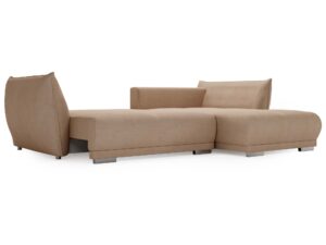 miniaturka Narożnik HIACYNT Funkcjonalny Beżowy z Funkcją Spania