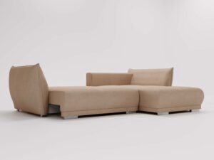 miniaturka Narożnik HIACYNT Funkcjonalny Beżowy z Funkcją Spania