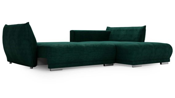 miniaturka Narożnik HIACYNT Funkcjonalny Beżowy z Funkcją Spania