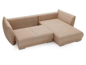 miniaturka Narożnik HIACYNT Funkcjonalny Beżowy z Funkcją Spania