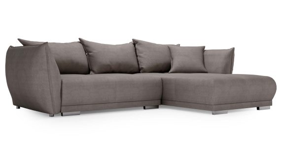 miniaturka Narożnik HIACYNT Funkcjonalny Beżowy z Funkcją Spania