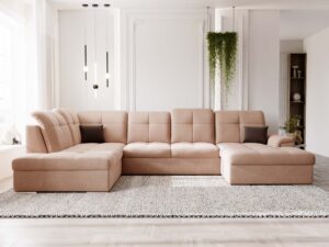 miniaturka Narożnik STOKROTKA Luksusowy Szeroki do Salonu