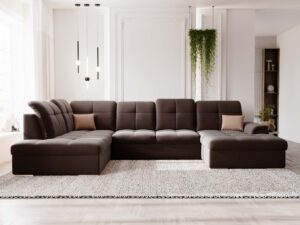 miniaturka Narożnik STOKROTKA Luksusowy Szeroki do Salonu