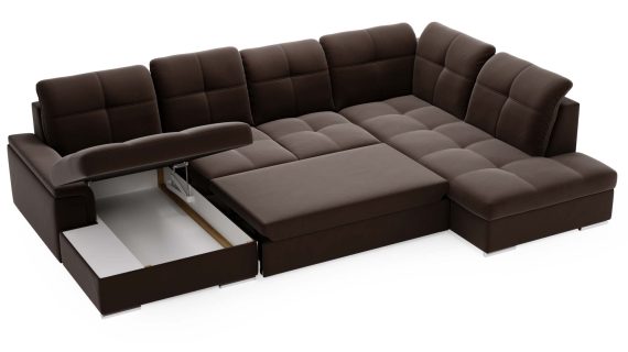 miniaturka Narożnik STOKROTKA Luksusowy Szeroki do Salonu