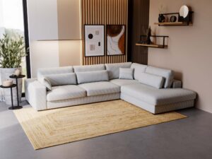 miniaturka Narożnik DAJVI Wypoczynkowy Beżowy do Salonu