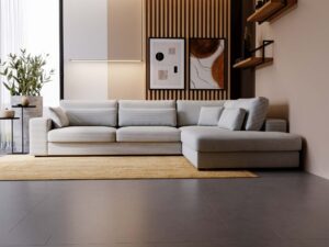 miniaturka Narożnik DAJVI Wypoczynkowy Beżowy do Salonu