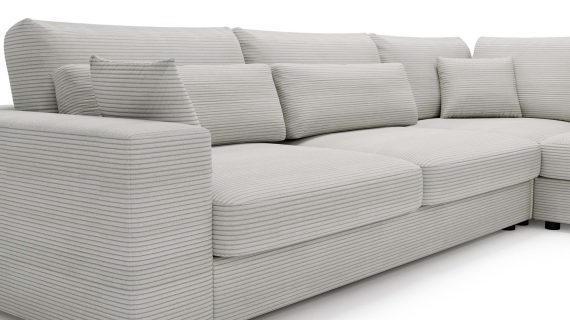 miniaturka Narożnik DAJVI Wypoczynkowy Beżowy do Salonu