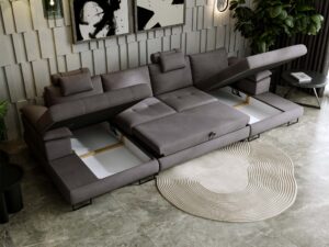 miniaturka Narożnik BROOKLYN Ekskluzywny Brązowy Akcent