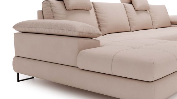 miniaturka Narożnik BROOKLYN Ekskluzywny Brązowy Akcent