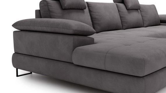 miniaturka Narożnik BROOKLYN Ekskluzywny Brązowy Akcent