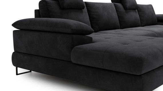 miniaturka Narożnik BROOKLYN Ekskluzywny Brązowy Akcent