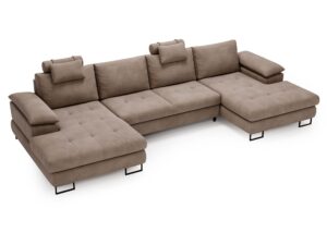 miniaturka Narożnik BROOKLYN Ekskluzywny Brązowy Akcent