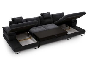 miniaturka Narożnik BROOKLYN Ekskluzywny Brązowy Akcent