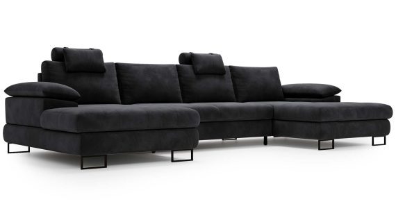 miniaturka Narożnik BROOKLYN Ekskluzywny Brązowy Akcent