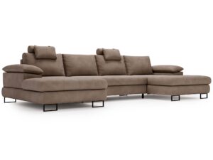 miniaturka Narożnik BROOKLYN Ekskluzywny Brązowy Akcent