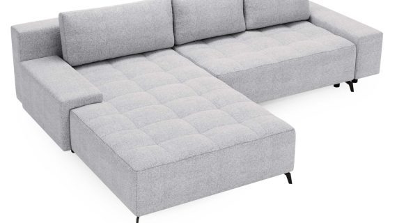 miniaturka Narożnik PORTO Komfortowy Błękitny do Salonu