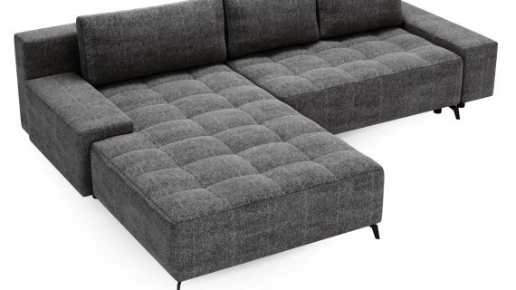 miniaturka Narożnik PORTO Komfortowy Błękitny do Salonu