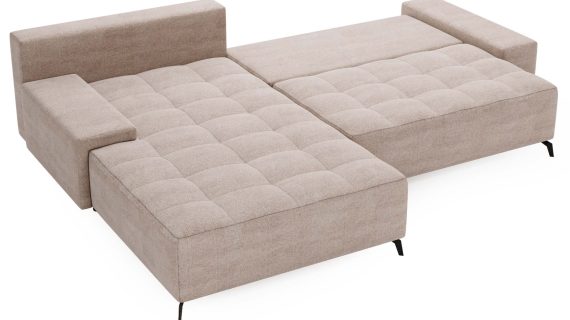 miniaturka Narożnik PORTO Komfortowy Błękitny do Salonu