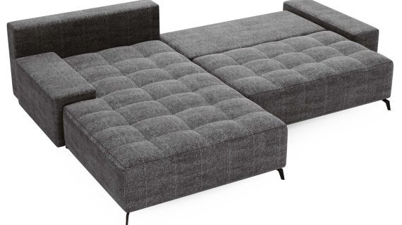 miniaturka Narożnik PORTO Komfortowy Błękitny do Salonu