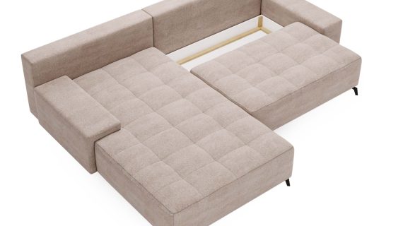 miniaturka Narożnik PORTO Komfortowy Błękitny do Salonu