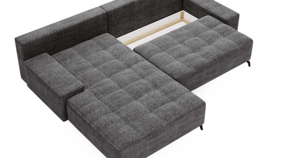 miniaturka Narożnik PORTO Komfortowy Błękitny do Salonu