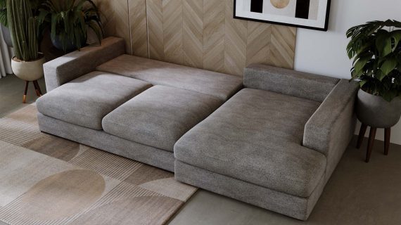 miniaturka Narożnik ENOLII Nowoczesny Styl do Salonu