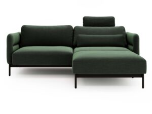 miniaturka Narożnik ELLIZA Beżowy z Funkcją Spania Piękny