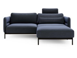 miniaturka Narożnik ELLIZA Beżowy z Funkcją Spania Piękny