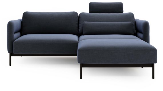 miniaturka Narożnik ELLIZA Beżowy z Funkcją Spania Piękny