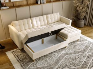 miniaturka Narożnik MONO Skandynawski Szary do Salonu