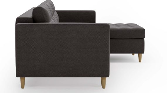 miniaturka Narożnik MONO Skandynawski Szary do Salonu