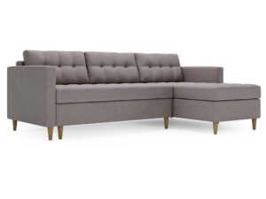 miniaturka Narożnik MONO Szary Skandynawski na Nóżkach