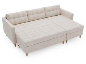 miniaturka Narożnik MONO Skandynawski Szary do Salonu