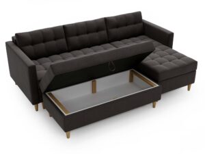 miniaturka Narożnik MONO Skandynawski Szary do Salonu