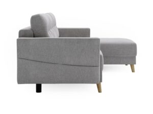 miniaturka Narożnik DANIELA Skandynawski na Drewnianych Nóżkach