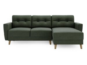 miniaturka Narożnik DANIELA Skandynawski na Drewnianych Nóżkach