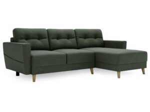 miniaturka Narożnik DANIELA Skandynawski na Drewnianych Nóżkach