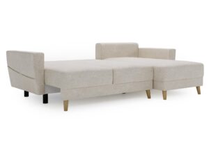 miniaturka Narożnik DANIELA Skandynawski na Drewnianych Nóżkach