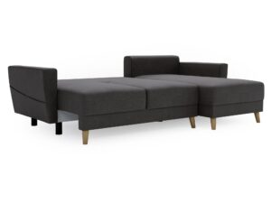 miniaturka Narożnik DANIELA Skandynawski na Drewnianych Nóżkach