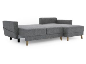 miniaturka Narożnik DANIELA Skandynawski na Drewnianych Nóżkach