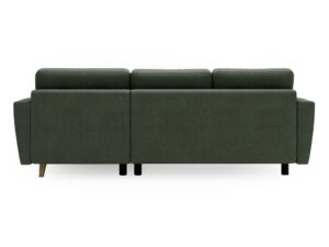 miniaturka Narożnik DANIELA Skandynawski na Drewnianych Nóżkach