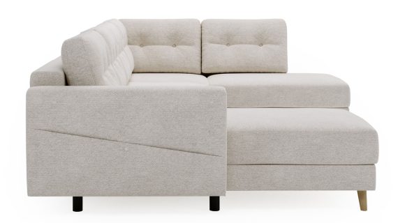 miniaturka Narożnik EVELIN Beżowy Skandynawski Styl