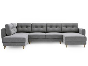 miniaturka Narożnik EVELIN Beżowy Skandynawski Styl