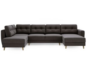 miniaturka Narożnik EVELIN Beżowy Skandynawski Styl